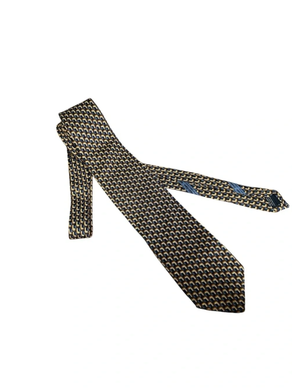 Ermenegildo Zegna 100% Silk Tie Made it Italy Luxury Designer Men’s VTG